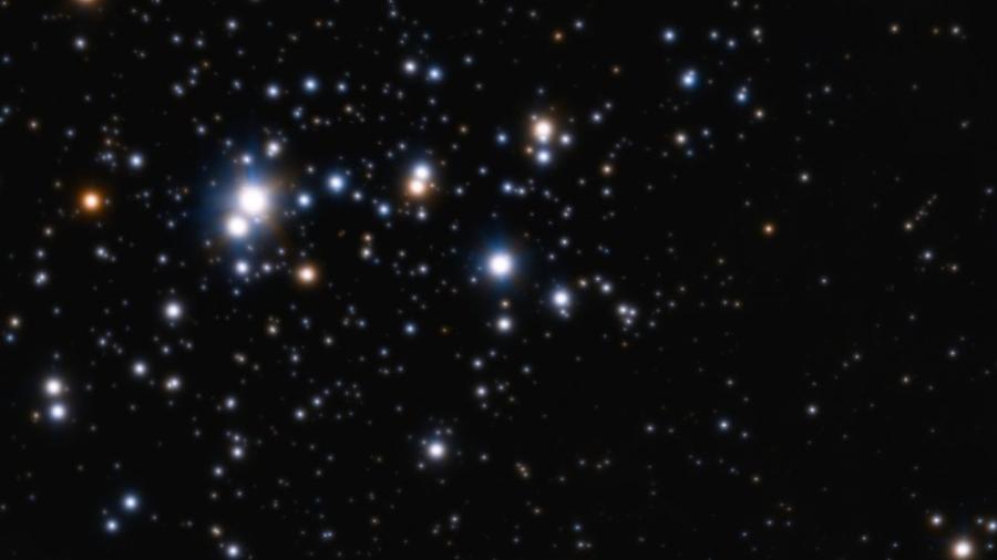 Neste aglomerado de estrelas, pode haver muitas irmãs do Sol, mas é difícil detectá-las - ESO/H. Sana
