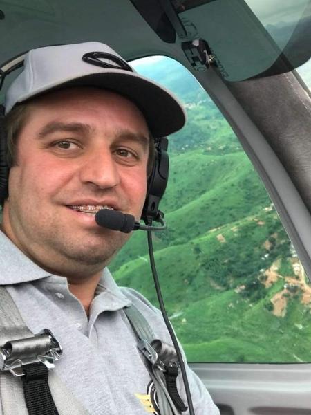 Danilo Pungirum pilotava aeronave - Reprodução/redes sociais