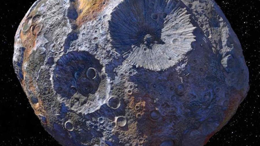 Asteroide 16 Psique - Nasa/Divulgação