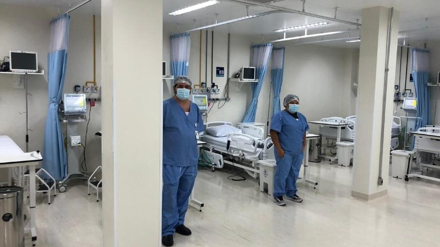 O Hospital Municipal Brigadeiro, na zona oeste, terá 110 leitos, sendo 100 de enfermaria e dez de UTI - Lucas Borges Teixeira/UOL