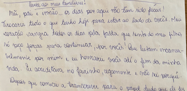 Caso Henry: Monique escreve cartas para delegado, ex-marido e família