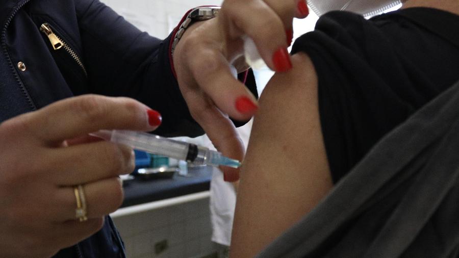 UBS Ceci, na zona sul de São Paulo, é ponto de vacinação contra a Covid-19 - RENATO S. CERQUEIRA/ESTADÃO CONTEÚDO