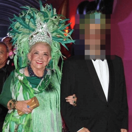 A socialite Regina Gonçalves, 88