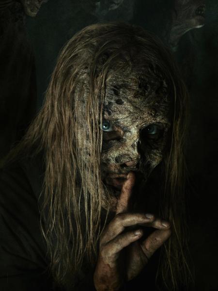 A vilã Alpha (Samantha Morton) em "The Walking Dead" - Reprodução/EW - Reprodução/EW