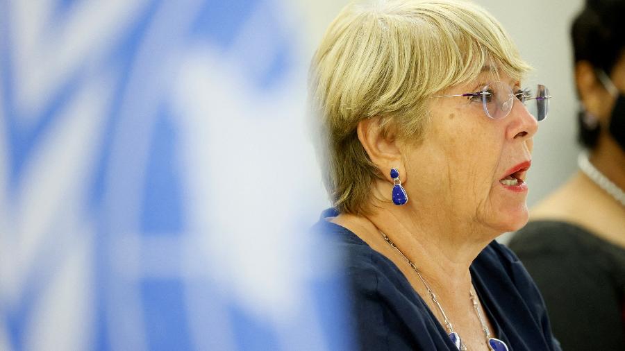 A Alta Comissária da ONU para os Direitos Humanos, Michelle Bachelet - Denis Balibouse/Reuters
