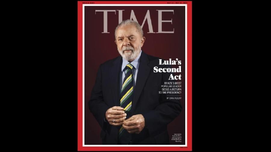 Lula na capa da Time - Reprodução/Time