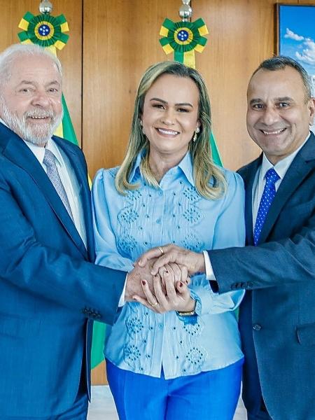 Lula fez reunião com a ministra Daniela Carneiro e seu esposo e prefeito de Belford Roxo, Waguinho 