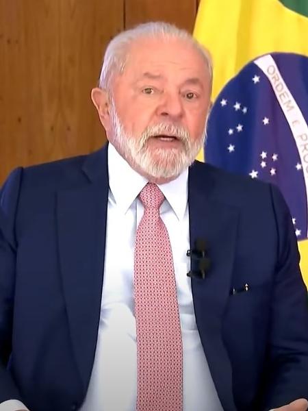 Lula em entrevista para o Jornal da Record
