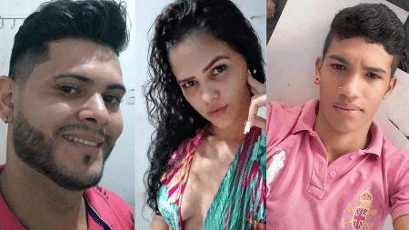 Ágata Ayanne da Silva, de 30 anos; Amerson Juliano da Silva e Apuynã Lucas da Silva, ambos de 25 anos