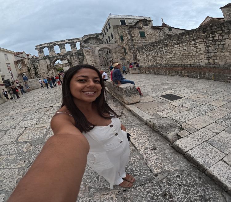 Selfie tirada com a GoPro 12
