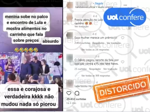 Vídeo de mulher reclamando de preços de alimentos para Lula é de 2022