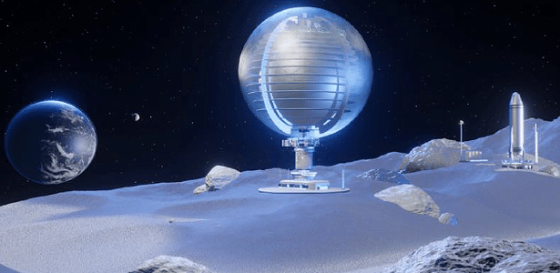 Nasa financia projeto que sonha construir cidade com casas de vidro na Lua