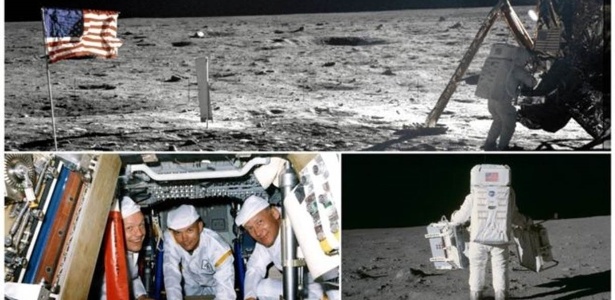 Neil Armstrong na Lua, a equipe da Apollo 11 e a coleta de material lunar: solução engenhosa resolveu problema simplório que ameaçou missão bilionária - Nasa/ BBC