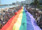 Parada LGBT reúne milhares de pessoas na orla do Rio - Luiz Gomes/Fotoarena/Estadão Conteúdo