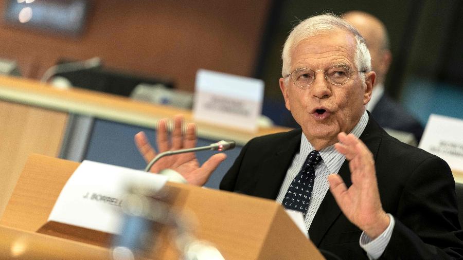 Josep Borrell, chefe da diplomacia da União Europeia - Kenzo Tribouillard/AFP