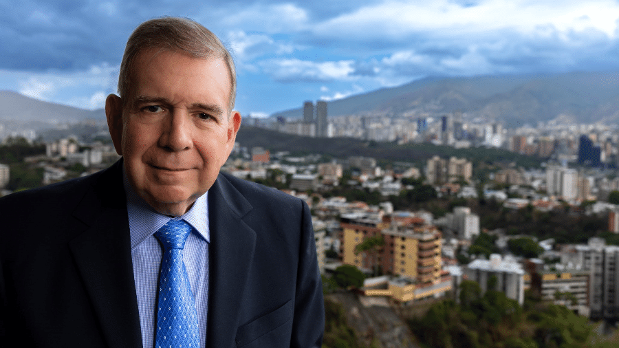 Candidatura unitária do diplomata Edmundo González Urrutia foi formalizada na Venezuela - Reprodução/X/@EdmundoGU