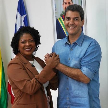 São Luís: Vice-prefeita, Esmênia Miranda, e prefeito Eduardo Braide
