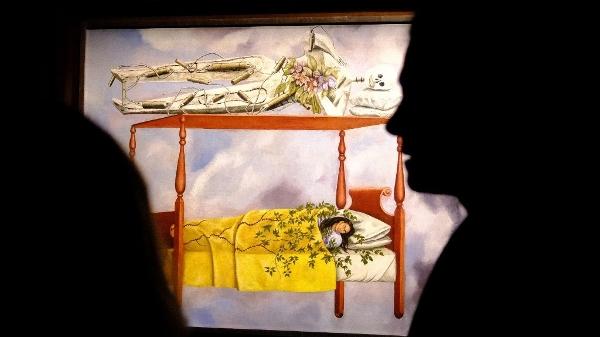 "El Sueno", de Frida Kahlo, na Sotheby's, em Nova York
