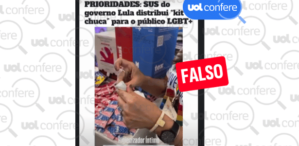 Governo Lula não distribui kit de higiene anal no SUS
