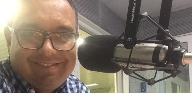 O radialista Ricardo Hill, de 43 anos, sofreu traumatismo craniano ao se acidentar em tobogã de parque aquático em Fortaleza - Reprodução/Facebook