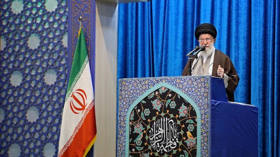 Líder supremo do Irã, aiatolá Ali Khamenei, em Teerã - 