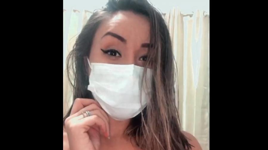 Yasmin Nicolielo relatou nas redes socais preconceito por estar com suspeita de coronavírus; testes deram negativo - Reprodução/Instagram/@yasminnicolielo