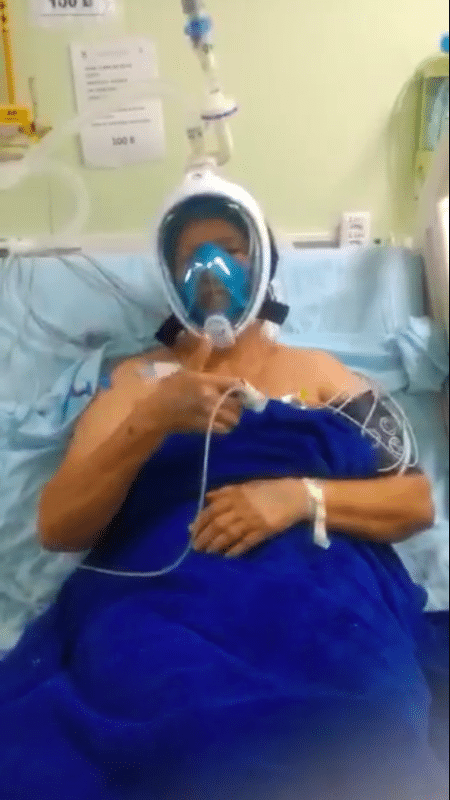 máscara1 - Divulgação/ONG EDS - Divulgação/ONG EDS