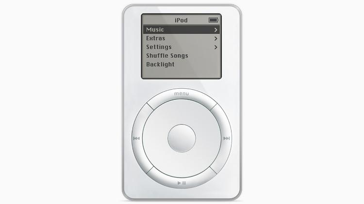 iPod original - Divulgação/Apple - Divulgação/Apple