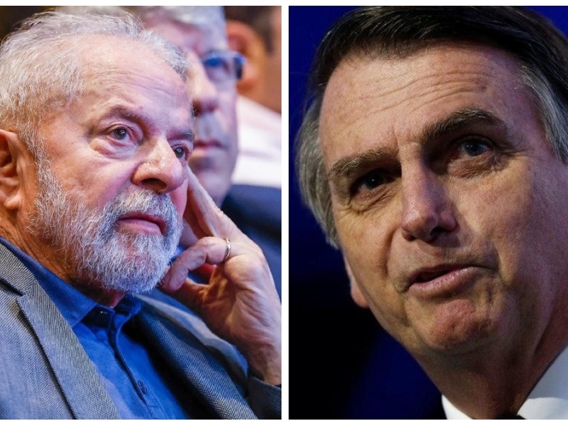 Ipec mostra Lula e Bolsonaro na mesma, com possibilidade de vitória do petista no 1º turno