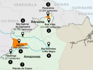 Mapa do crime: estas facções estrangeiras brigam por controle na Amazônia