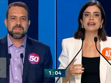 Em debate, Tabata diz que Boulos mudou de opinião sobre Venezuela e aborto