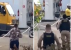 Adolescente foge algemado após ser abordado em BH; policiais correm atrás