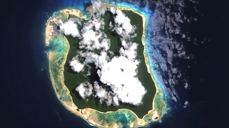 Ilha Sentinela do Norte, que abriga a tribo isolada, faz parte parte do arquipélago indiano de Andaman e Nicobar, no Oceano Índico Ilha Sentinela do Norte, que abriga a tribo isolada, faz parte parte do arquipélago indiano de Andaman e Nicobar, no Oceano Índico