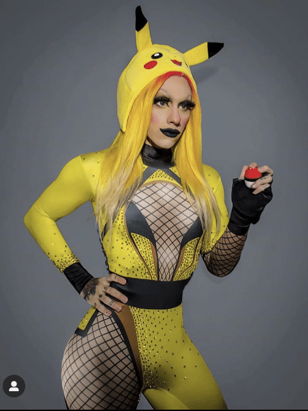 Estanislao Fernández se apresenta como cosplayer e drag queen - Reprodução/@Dyhzy/Instagram