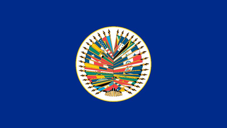 Bandeira da OEA (Organização dos Estados Americanos) - Getty Images