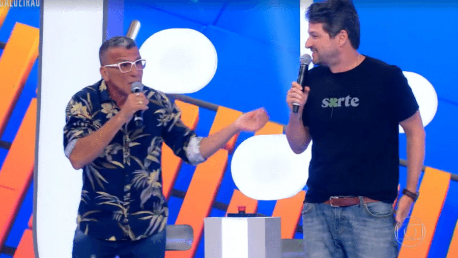 "Invasão" do trio ex-Record aconteceu no "Caldeirão" da tarde de hoje - Reprodução/TV Globo