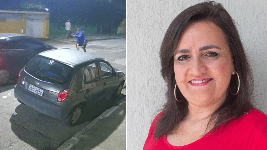 Eliane Lorett de Campos, 58, foi morta a tiros durante uma tentativa de roubo em Marechal Hermes, no Rio - Reprodução de vídeo e Facebook