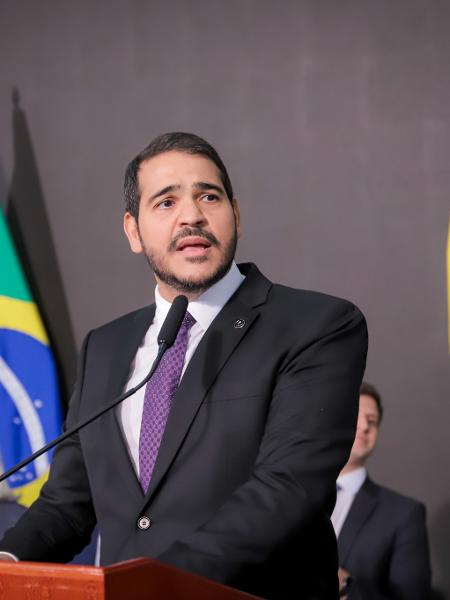 02.jan.2023 - Jorge Messias na posse como AGU, no início do governo Lula