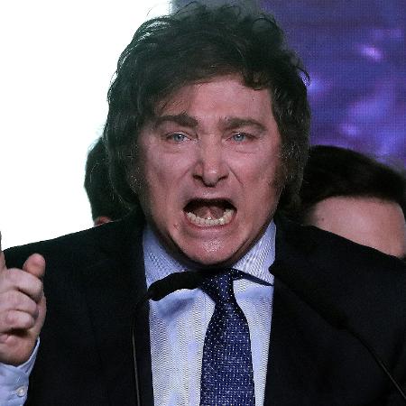 Javier Milei, vencedor das eleições primárias na Argentina