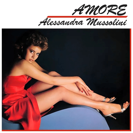 Capa do álbum Amore (1982), de Alessandra Mussolini