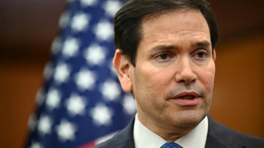 Secretário de Estado dos EUA, Marco Rubio, em entrevista coletiva em Kuala Lumpur em 11 de julho de 2025 Secretário de Estado dos EUA, Marco Rubio, em entrevista coletiva em Kuala Lumpur em 11 de julho de 2025