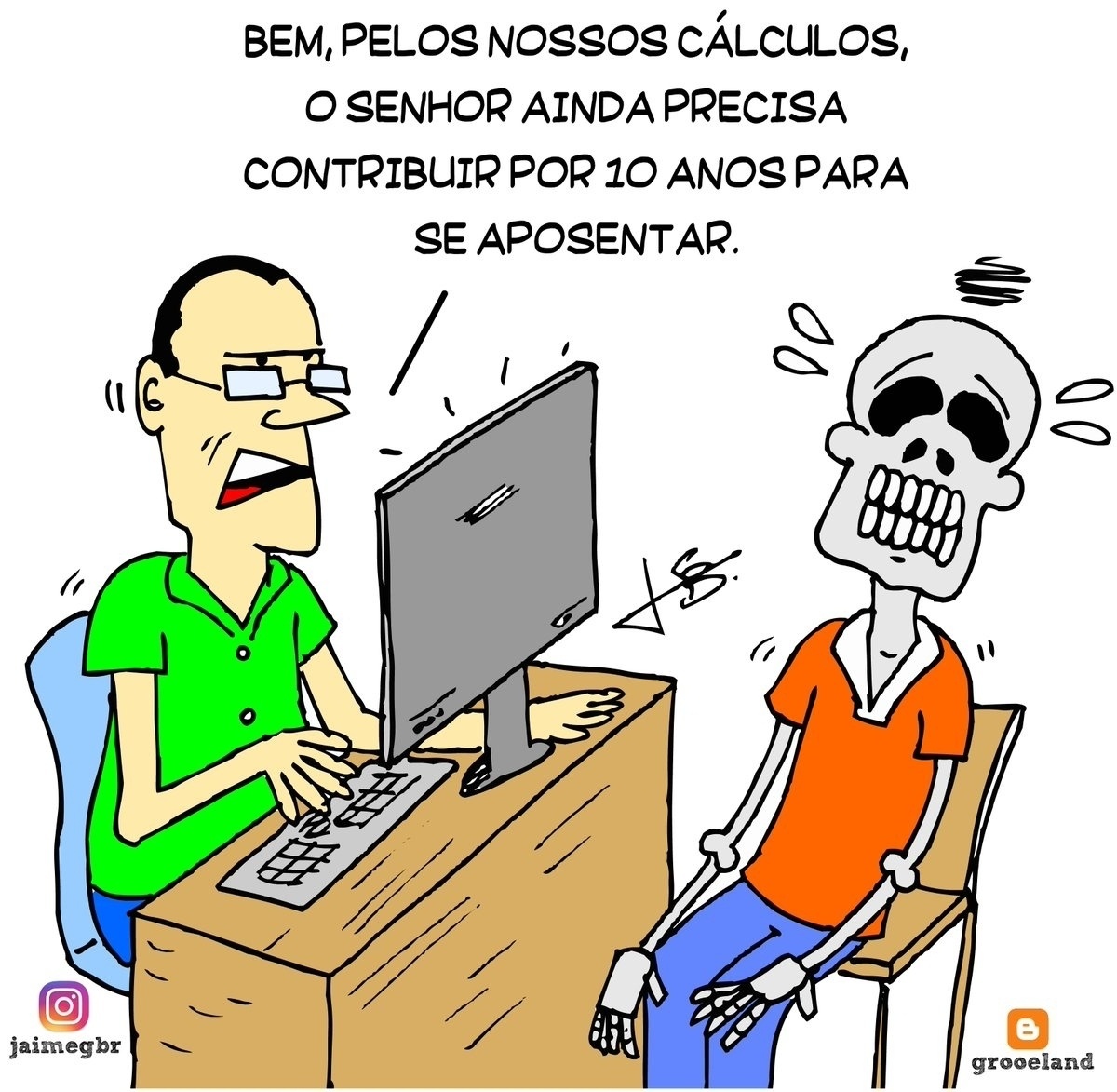 8.dez.2016 - Reforma da Previdência vira piada nas redes sociais - Reprodução/Twitter