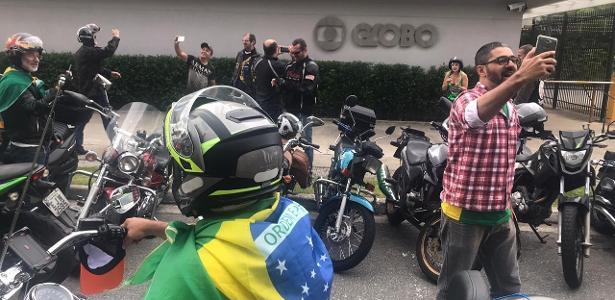 Bolsonaristas fazem carreata contra Doria, Globo e China nas ruas de SP