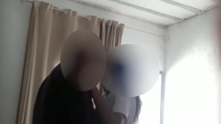 Pastor foi filmado pela garota enquanto cometia abuso contra ela - Reprodução de vídeo