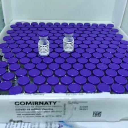Cidade de São Paulo recebeu o primeito lote da vacina da Pfizer/BioNTech com 135.720 doses - Divulgação/Edson Hatakeyama
