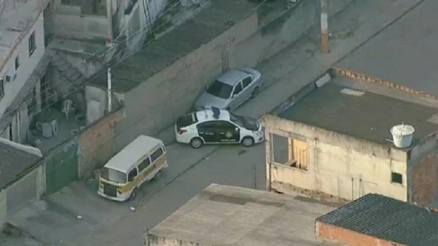21.mai.2021 - Policia realiza operação hoje no Rio de Janeiro - Reprodução/TV Globo