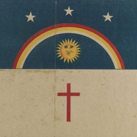 Bandeira de Pernambuco passou a ter três estrelas que representavam também Paraíba e Rio Grande do Norte  - Biblioteca Nacional