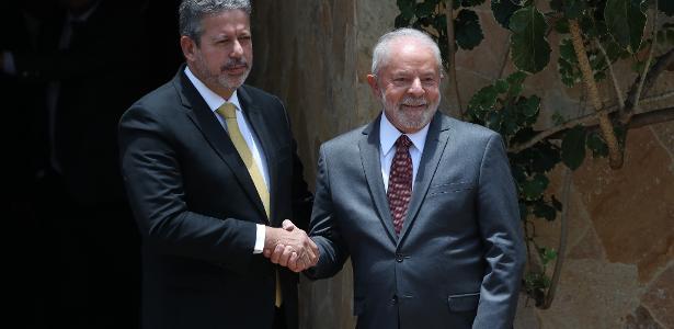 Lula e Arthur Lira