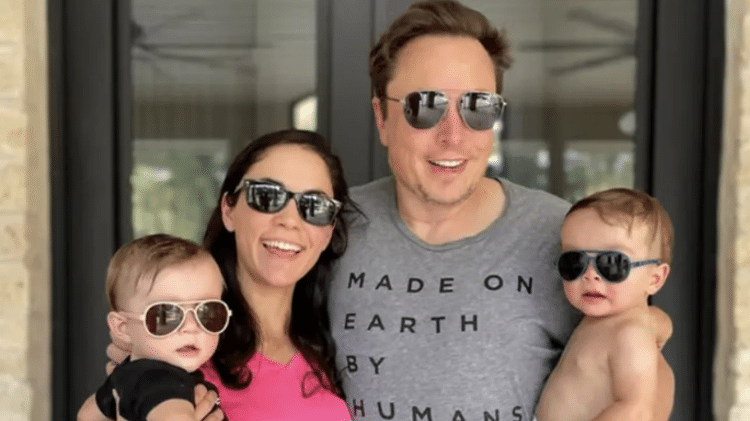 Musk e Shivon Zilis são pais de três filhos