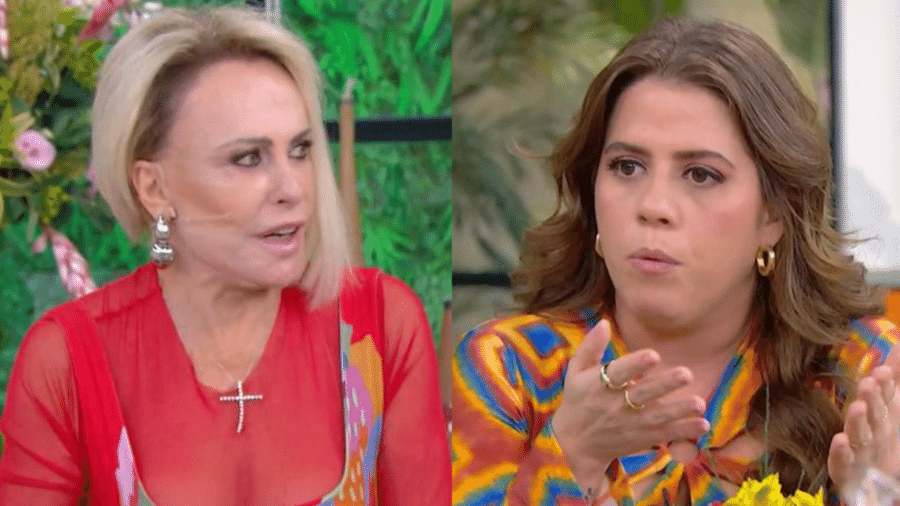 Ana Maria Braga e Tati Machado se estranharam ao vivo no Mais Você